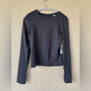 VSX Black Long Sleeve Top